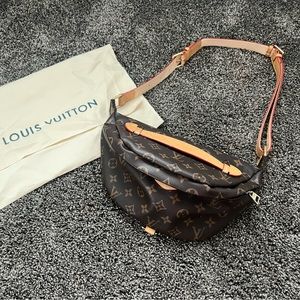 Faux LV bum bag fanny pack